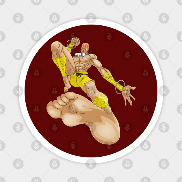 Dhalsim Street Fighter Magnet by CoolDojoBro